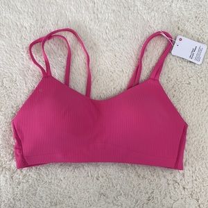 ❤️ Like a Cloud Bra Light Support, B/C Cup B Sonic Pink Size 8 NWT